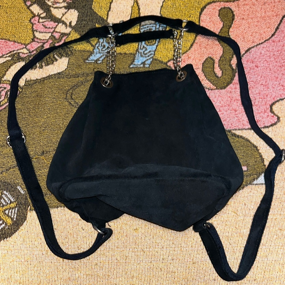URBAN OUTFITTERS black purse/ backpack
